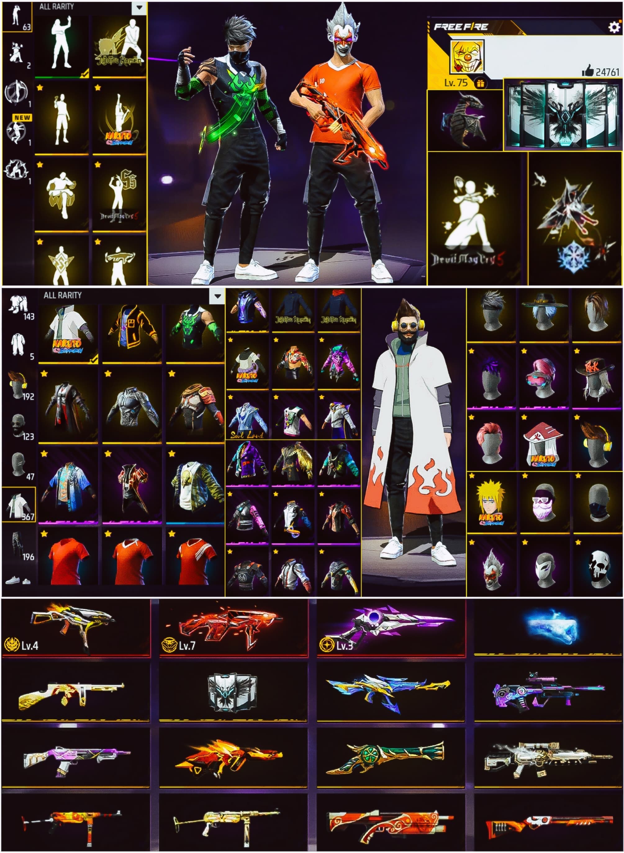 Prime 5 / Level 75 / Mp40 Evo Gun Max / Joker Bundle / Lol Imote / See More.... - image 1