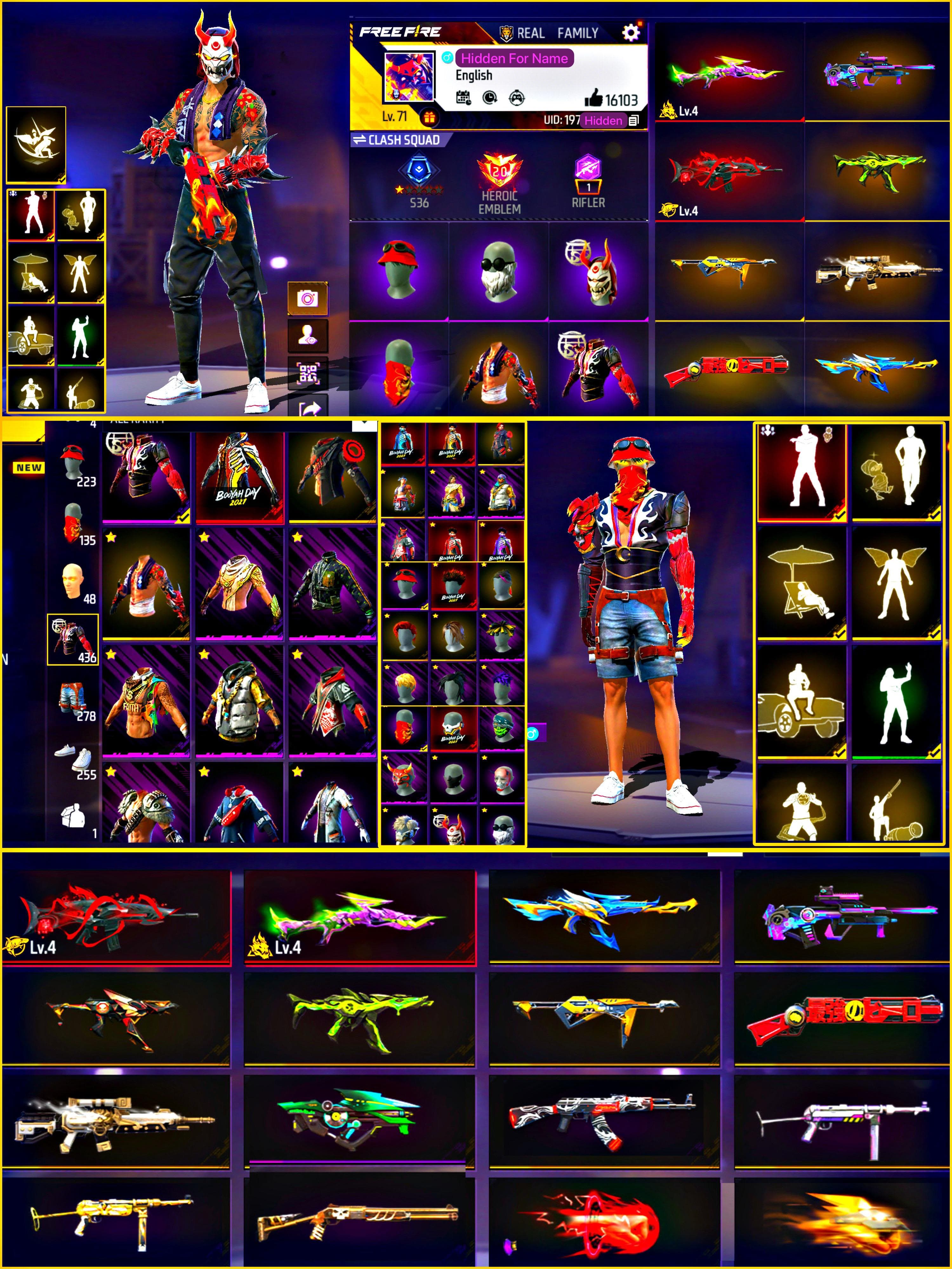 Prime 4 / Level 71 / Old Ep / 2 Evo Gun / Booyah Bundle / One Punch Man Shot Gun / See More.... - image 1